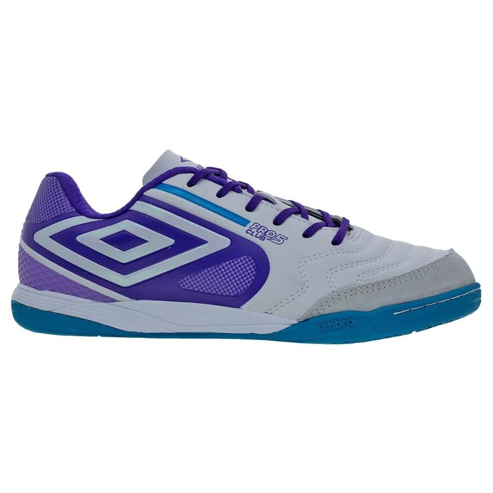Chuteira Futsal Masculino Umbro Indoor Pro & Bump Club 1303440 Branco 3