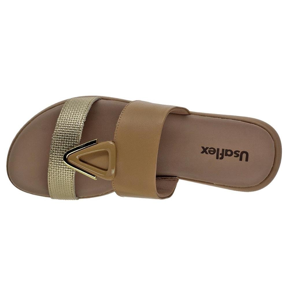 Tamanco Feminino Usaflex MM0601001 Camel Camel 3