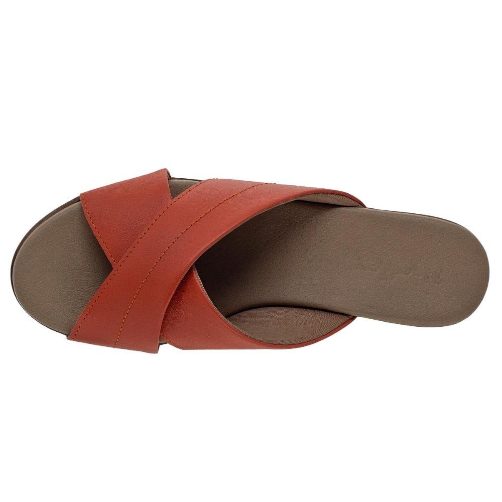 Tamanco Feminino Usaflex AK3201005 Telha Salmão 3