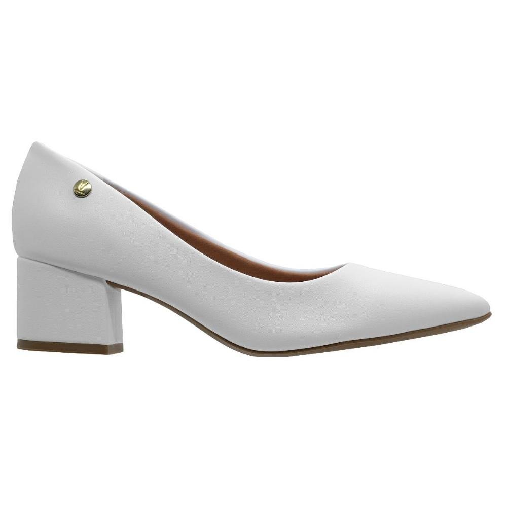 Sapato Salto Médio Feminino Vizzano 1220.315 Branco Branco