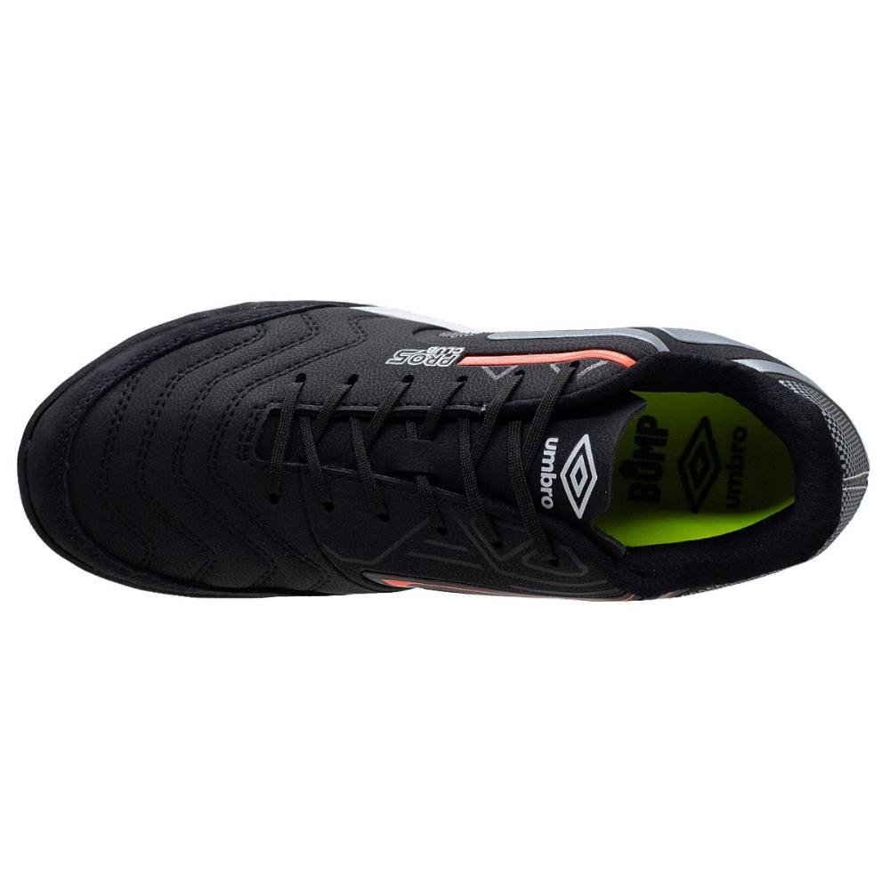 Chuteira Society Masculina Umbro Pro 5 Bump Club Preto Preto 3