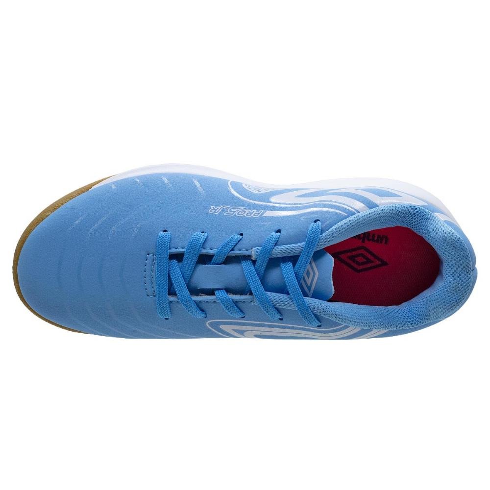 Chuteira Futsal Infantil Menino Umbro Pro 5 Jr Azul Azul 3