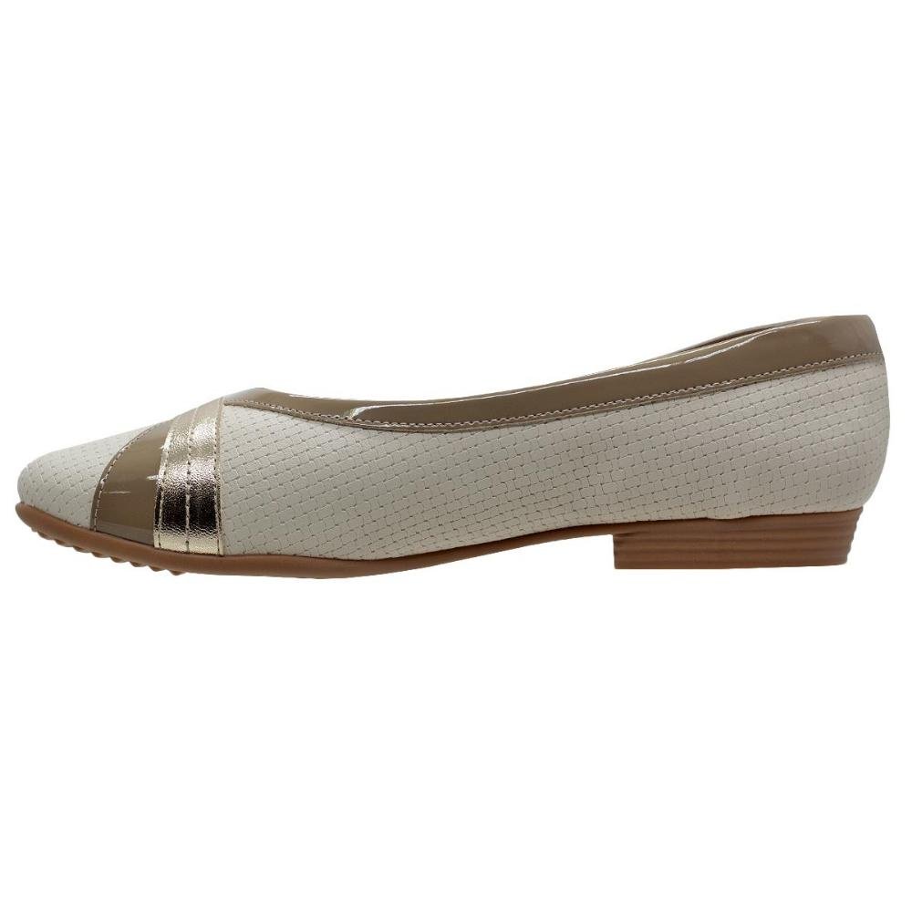 Sapatilha Feminina Piccadilly 250224 Offwhite Off White 2