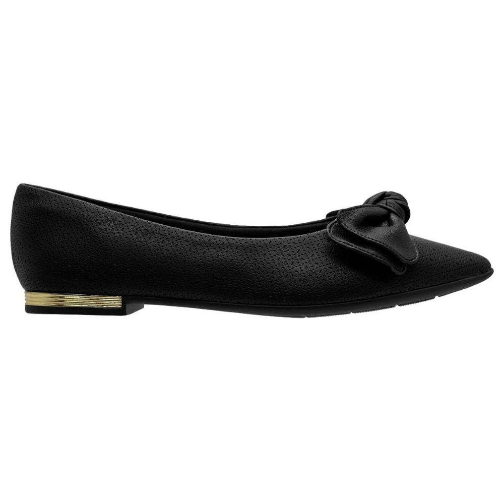 Sapatilha Feminina Piccadilly 274095 Preto Preto 1