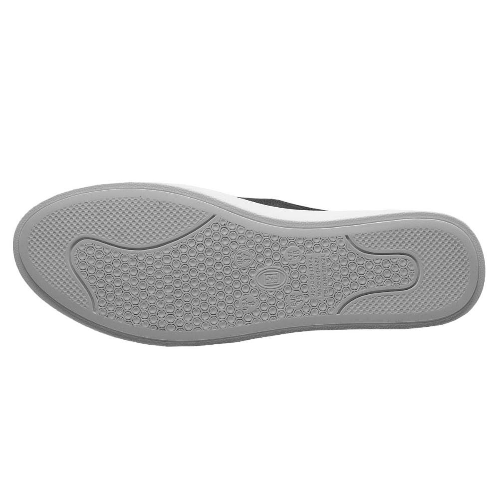 Tênis Slip On Feminino Bottero 365201 Couro preto Preto 4