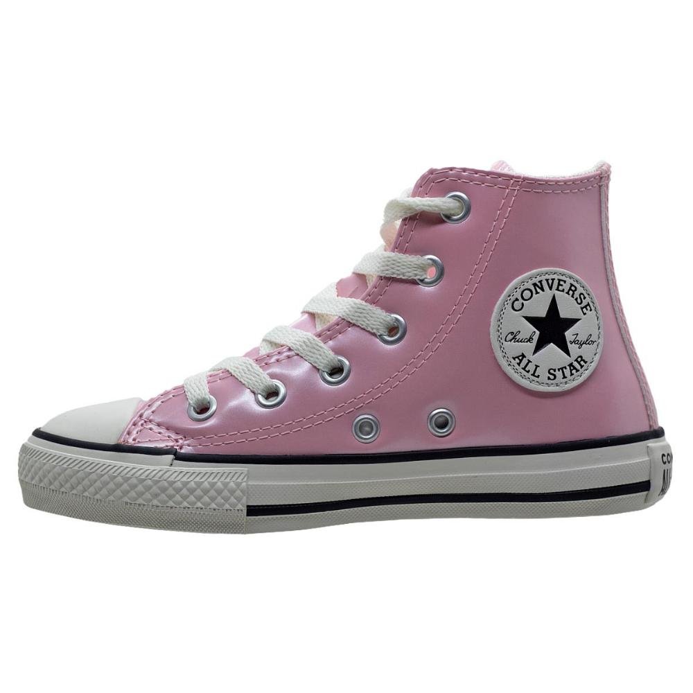 Tênis infantil Menina Converse Chuck Taylor CK13140001 Rosa Rosa 2