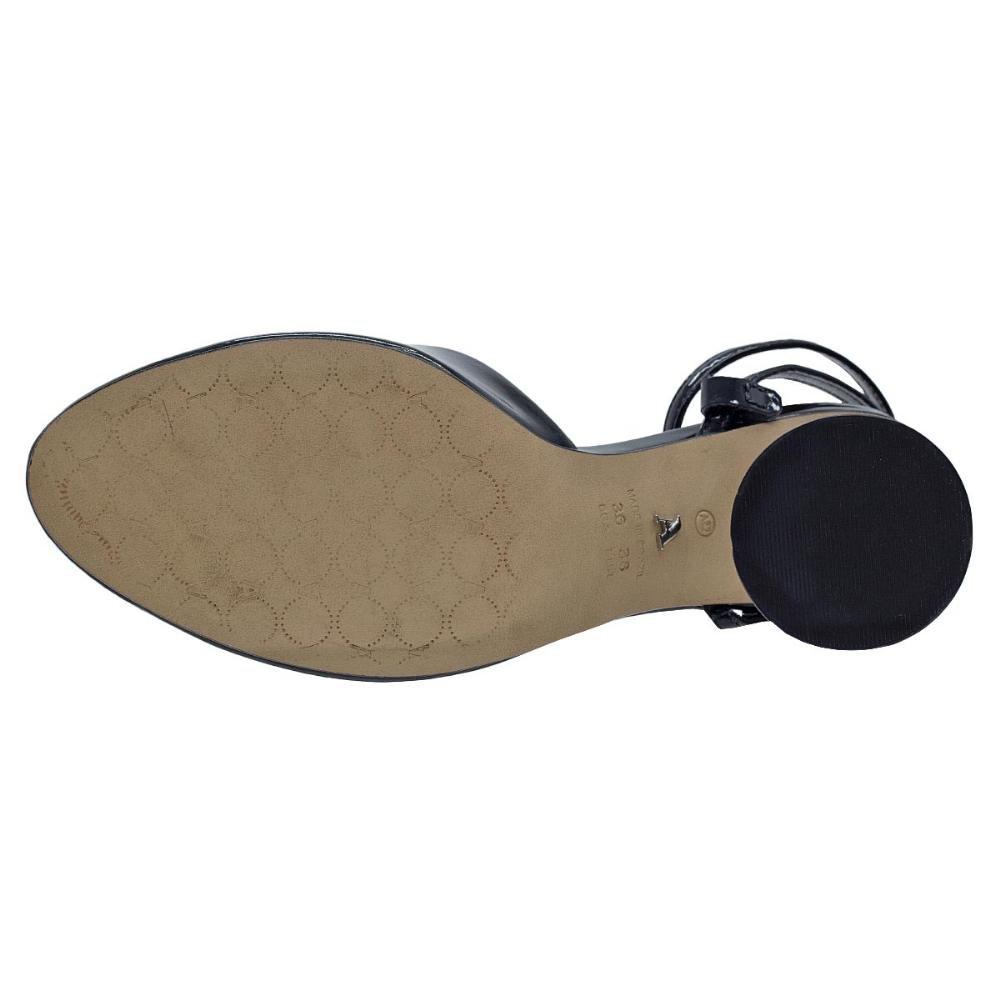 Sapato Feminino Salto Alto Arezzo A12374 Preto Preto 4