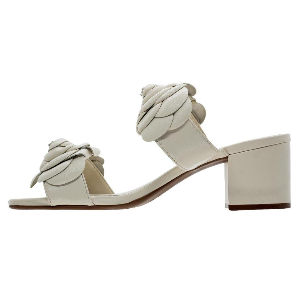 Tamanco Feminino Arezzo A10055 Offwhite Off White 2