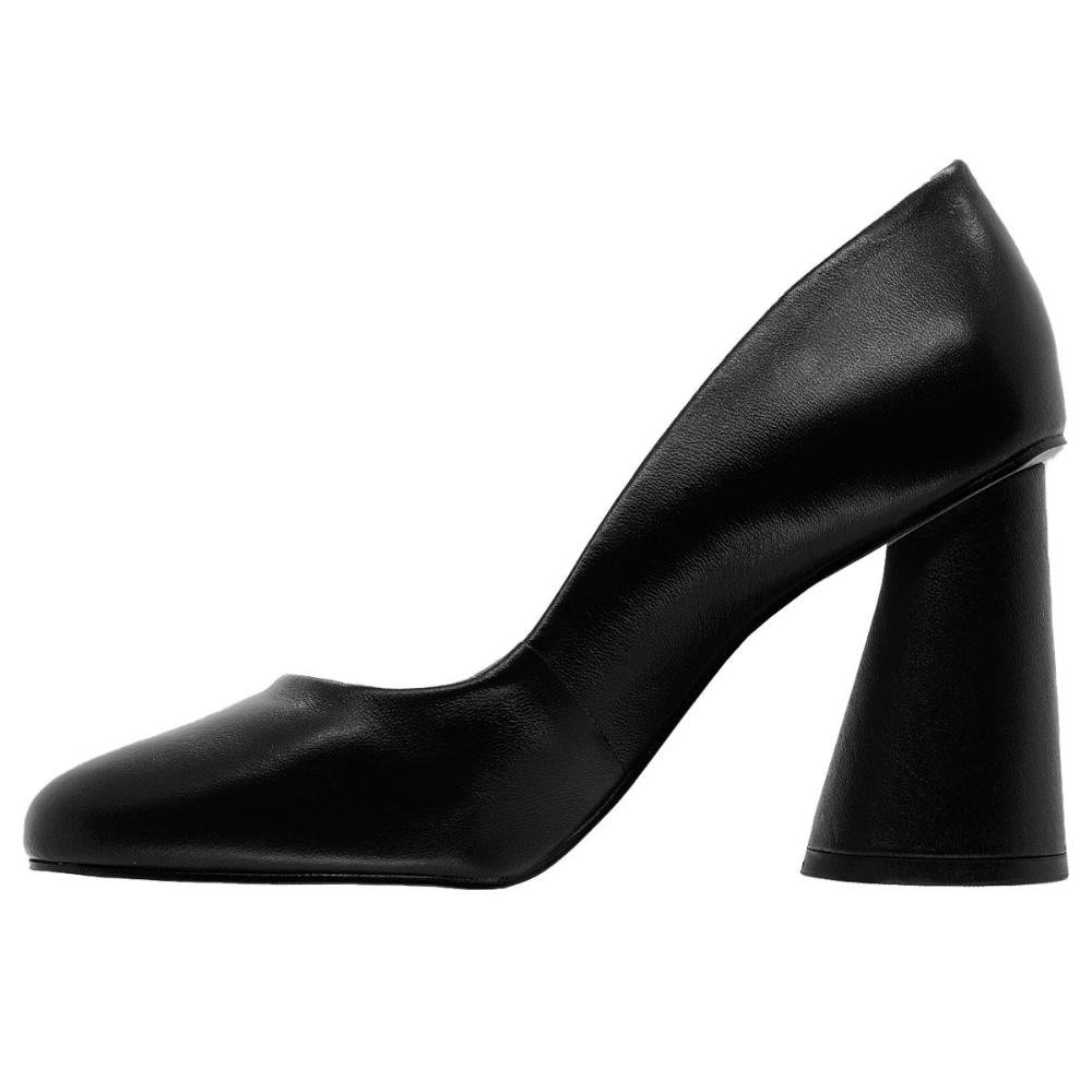 Sapato Feminino Salto Alto Arezzo A12374 Preto Preto 2