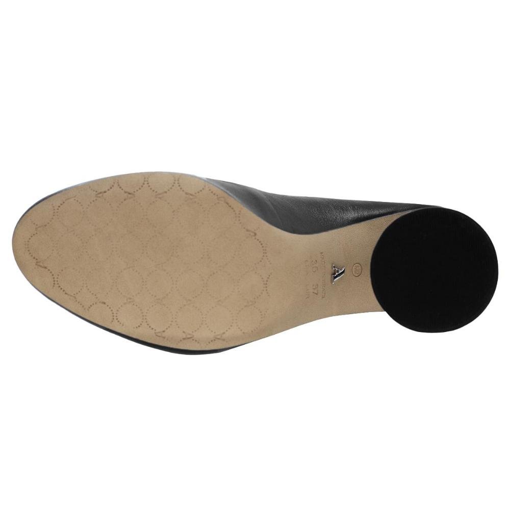 Sapato Feminino Salto Alto Arezzo A12374 Preto Preto 4