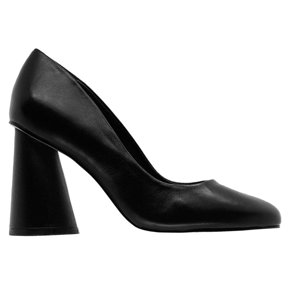 Sapato Feminino Salto Alto Arezzo A12374 Preto Preto 1