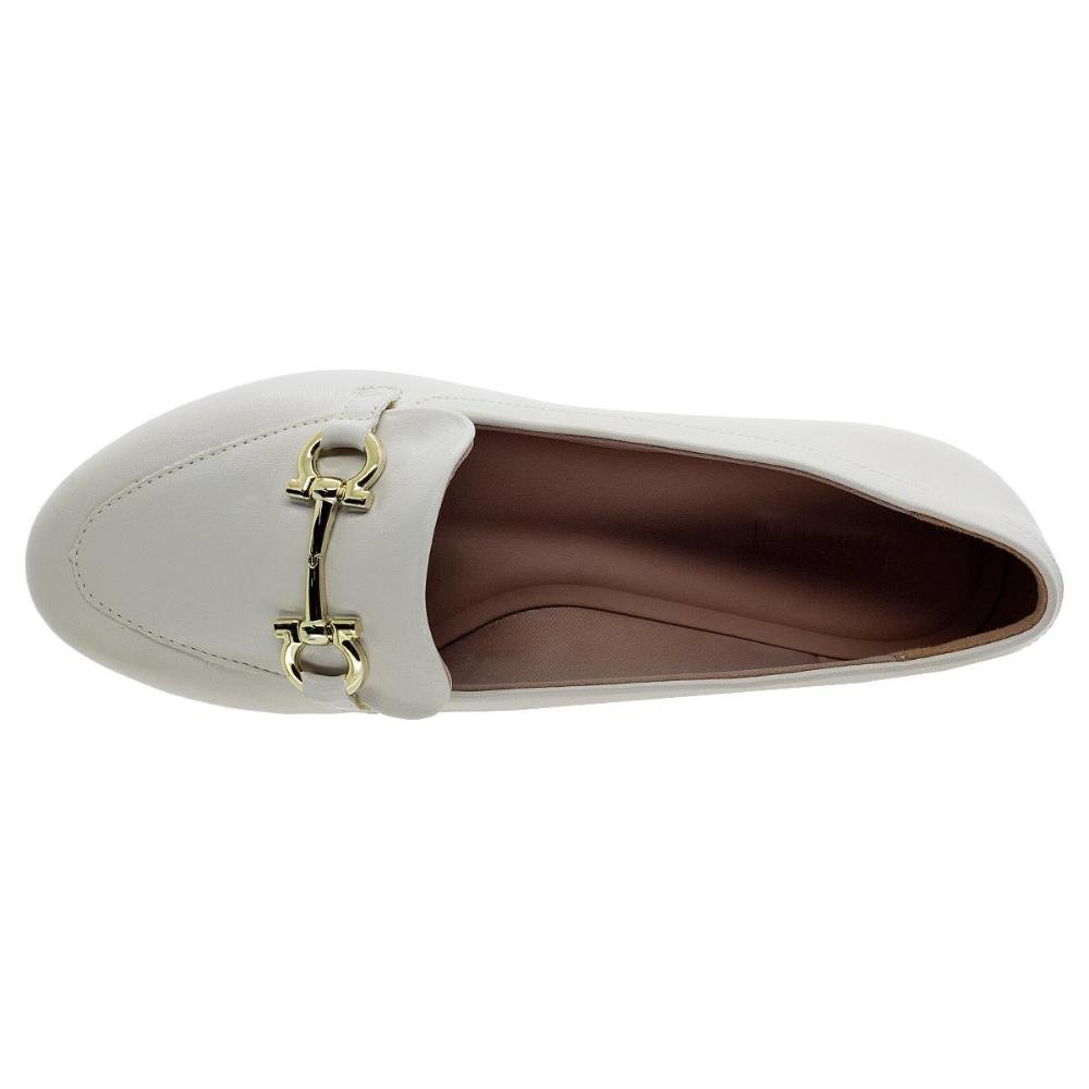 Mocassim Feminino Anacapri C304670006 OffWhite Off White 3
