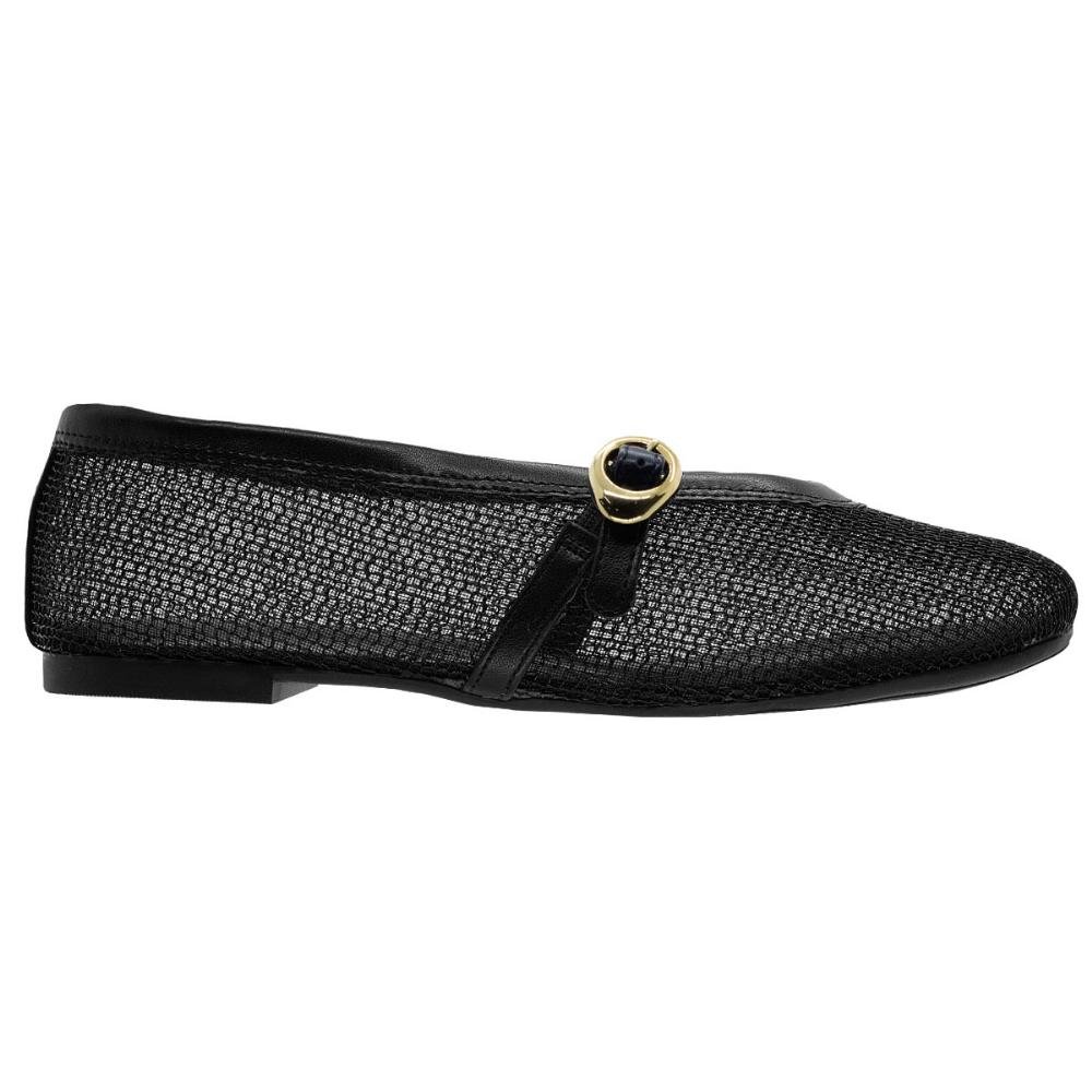 Sapatilha Feminina Anacapri 30262 Preto Preto 1