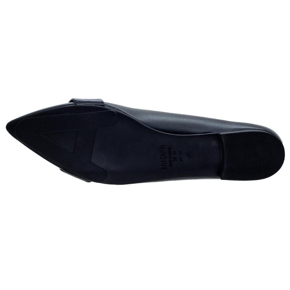 Sapatilha Feminina Anacapri 30029 Preto Preto 4