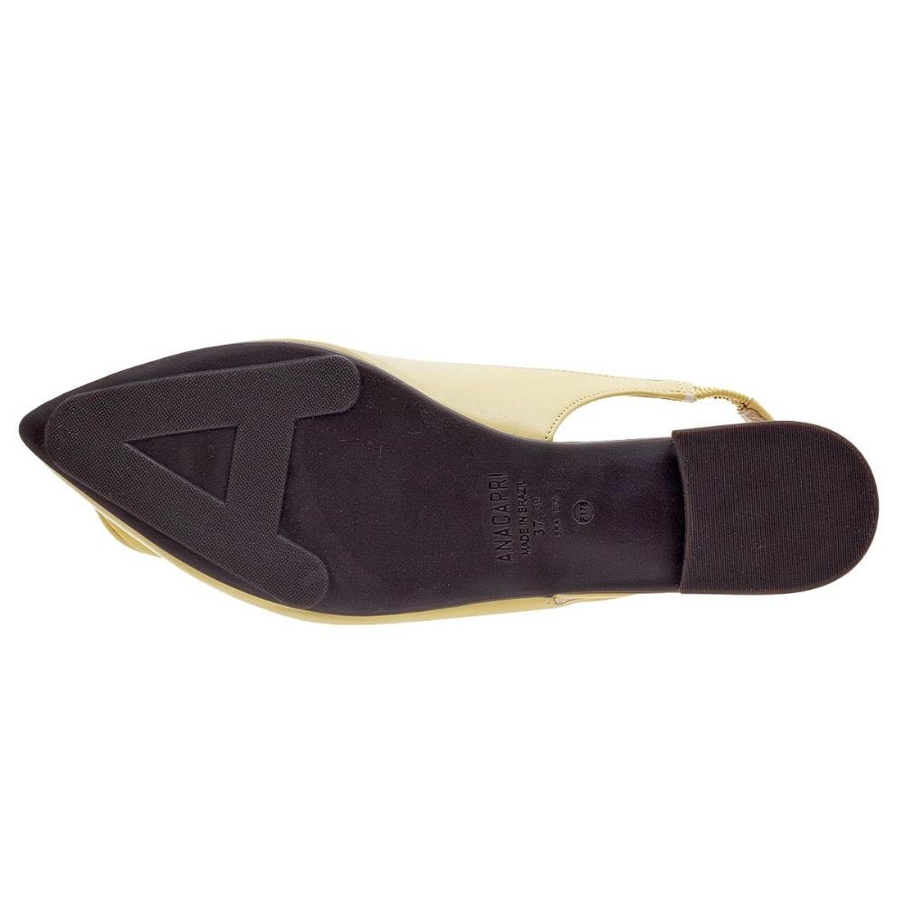Sapatilha SlingBack Feminina Anacapri C300290352 Amarela Amarelo 4
