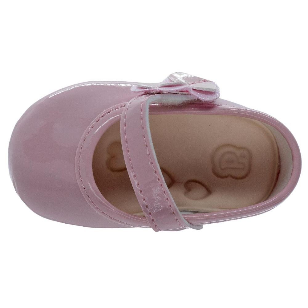 Sapatilha Infantil Bebe Menina Pimpolho 0110323C Rosa Rosa 3