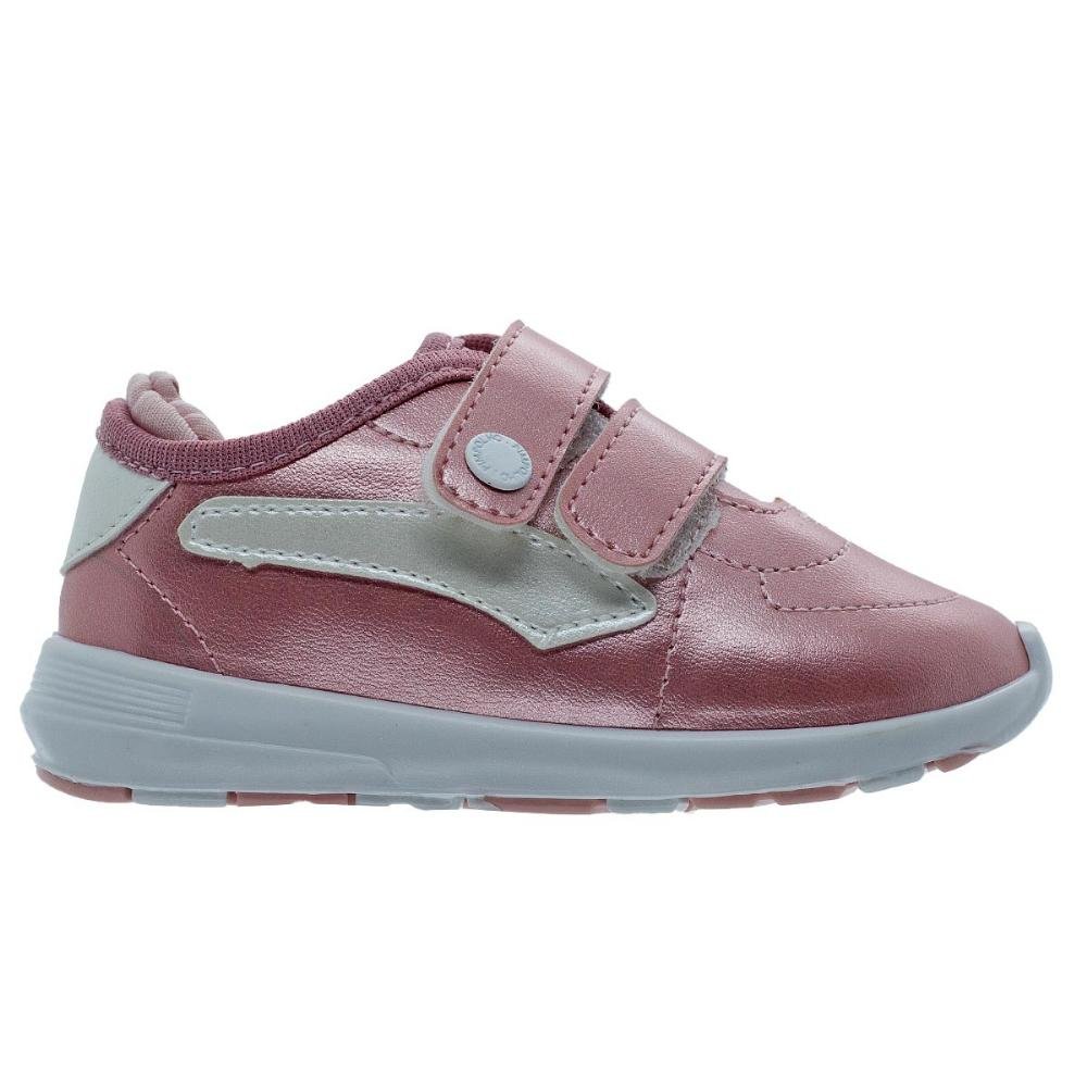 Tênis Infantil Menina Pimpolho 0120432C Rose Rose 1