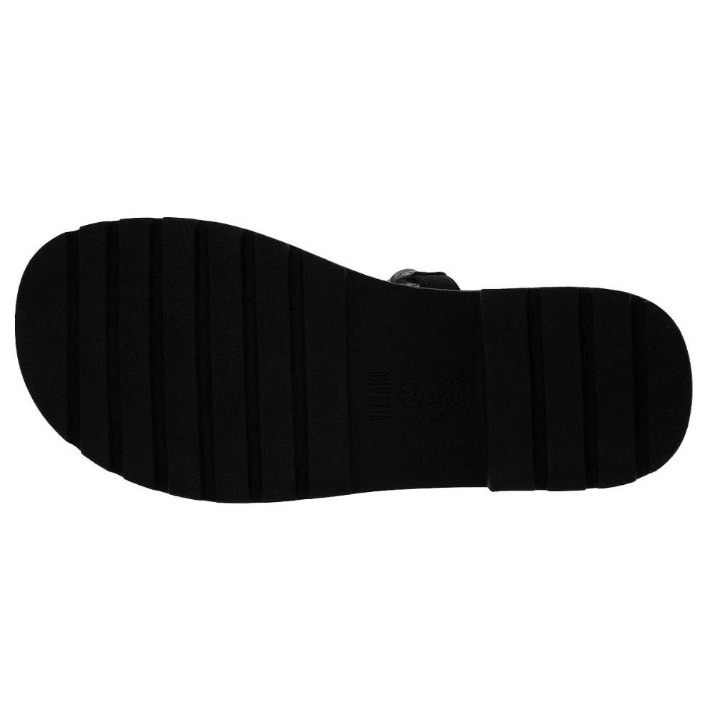 Sandália Papete Feminina Vizzano 6499.124 Preto Preto 4