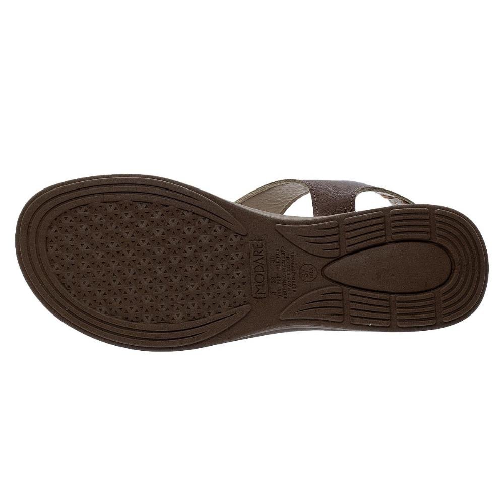 Sandália Feminina Modare 7174.123  Marrom Marrom 4
