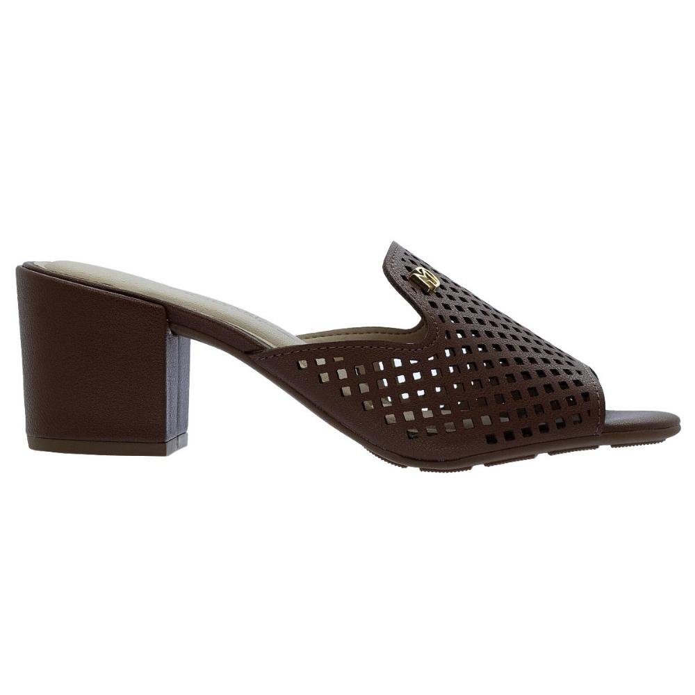 Tamanco Feminino Salto Bloco Modare 7109.475 Marrom