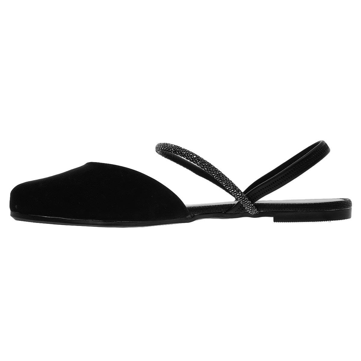 Sapatilha Slickback Feminina Mississipi MI774 Preto Preto 2