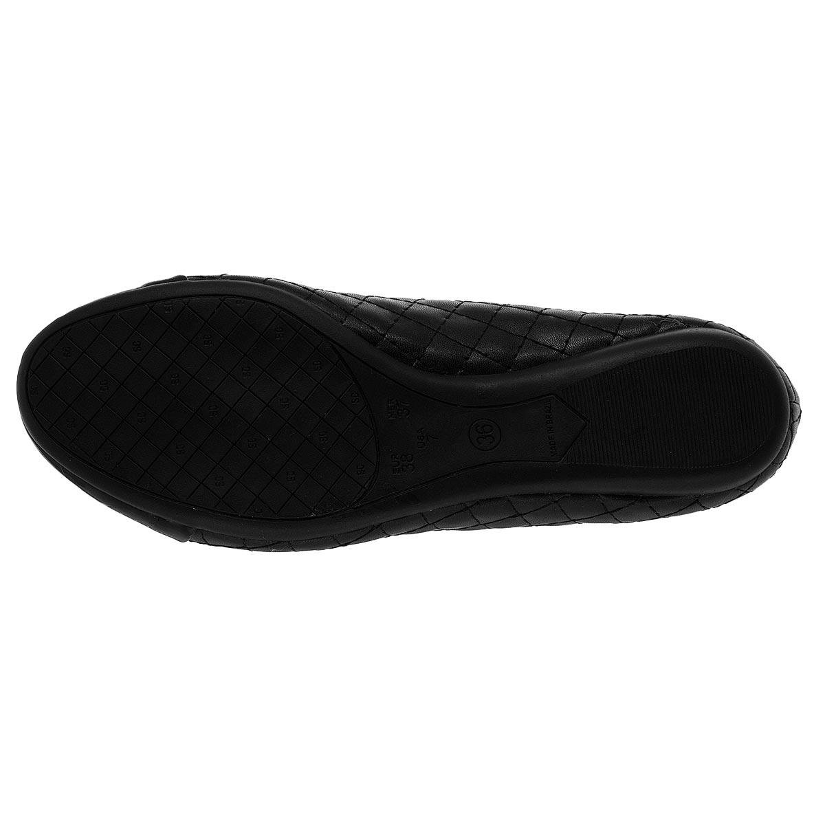 Sapatilha Feminina Sua Cia 8303.15329 Preta Preto 4