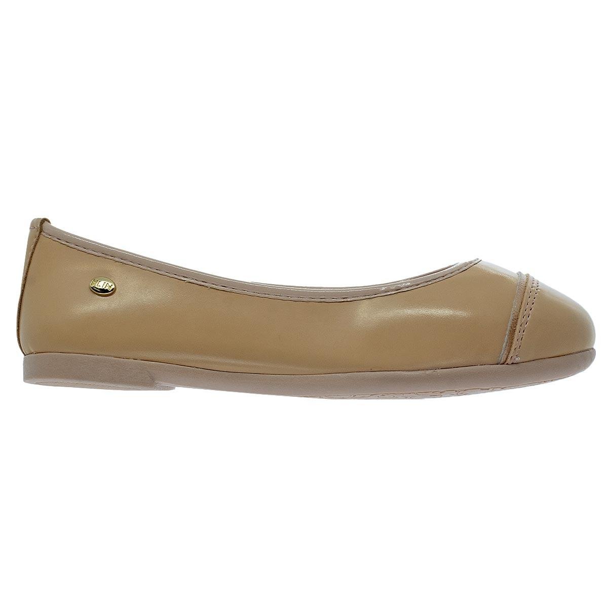 Sapatilha Infantil Menina Klin 151161000 Bege