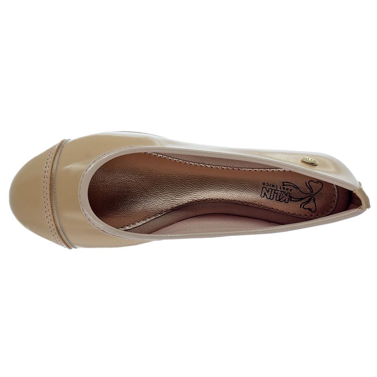 Sapatilha Infantil Menina Klin 151161000 Bege Bege 3