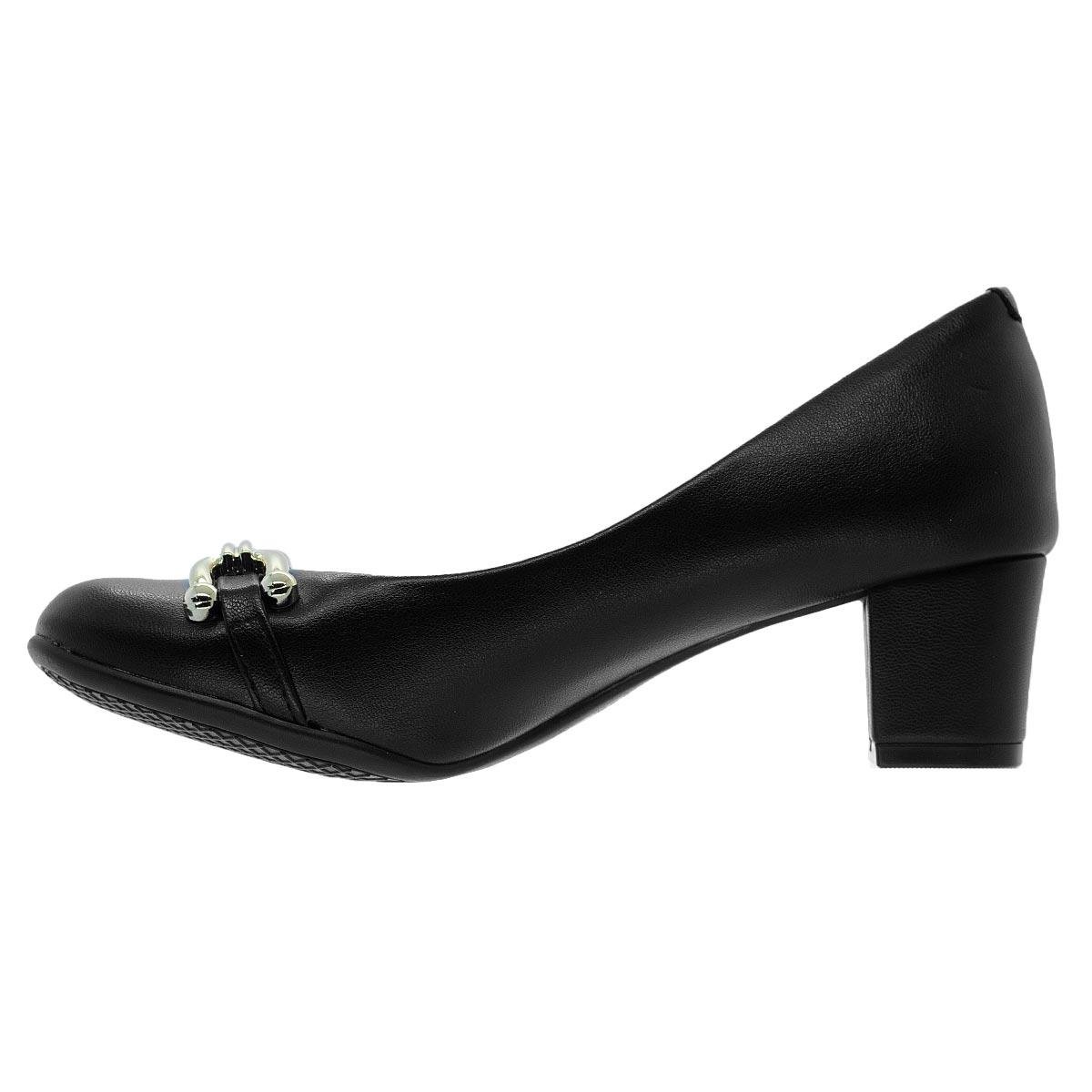 Sapato Feminino Beira Rio 4777.495 Preto Preto 2