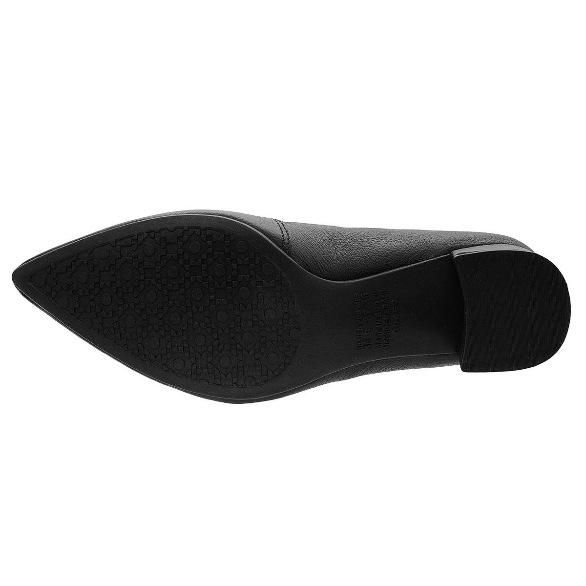 Sapato Scarpin Feminino Dakota G5181 Preto Preto 4