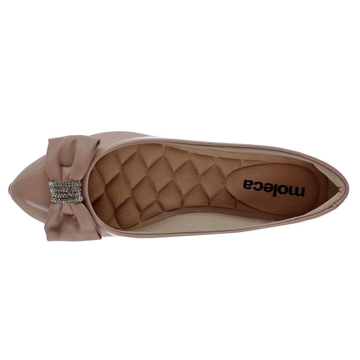 Sapatilha Feminina Moleca 5635.869 Rosa Rosa 3