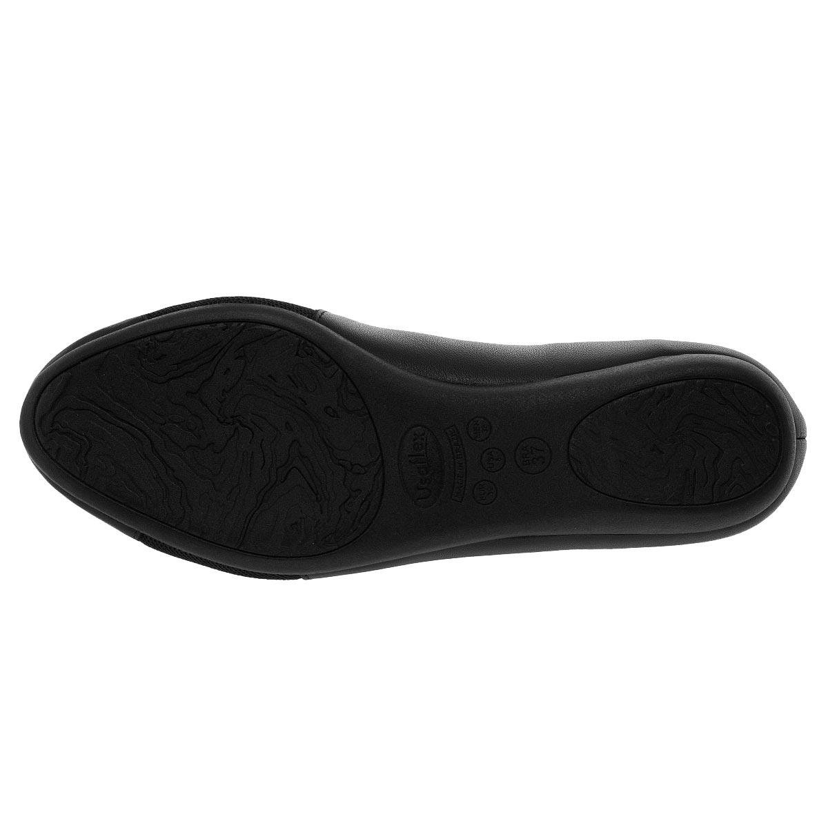 Sapatilha Feminina Usaflex T7567001 Preto Preto 4