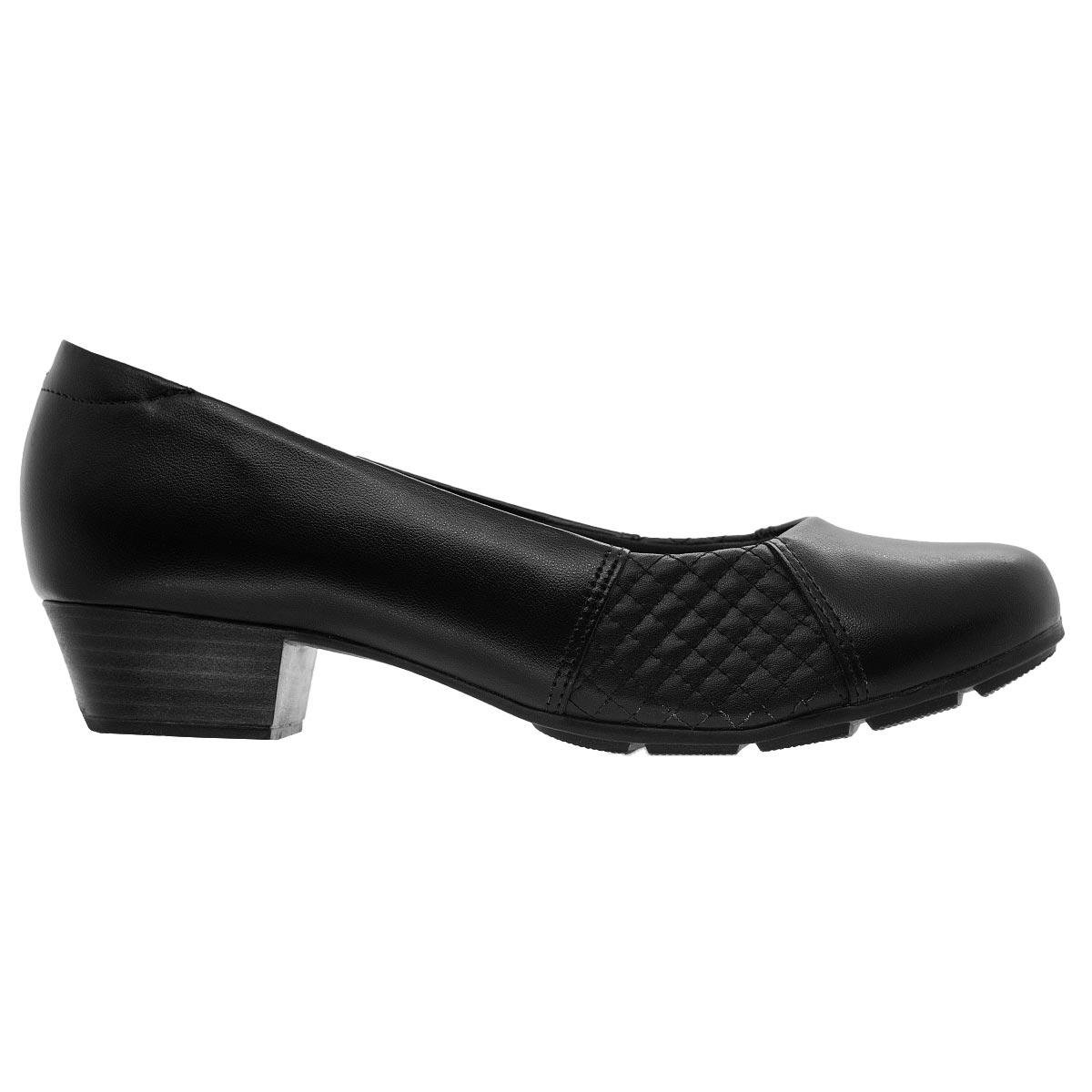 Sapato Feminino Joanete Modare Ultraconforto Preto