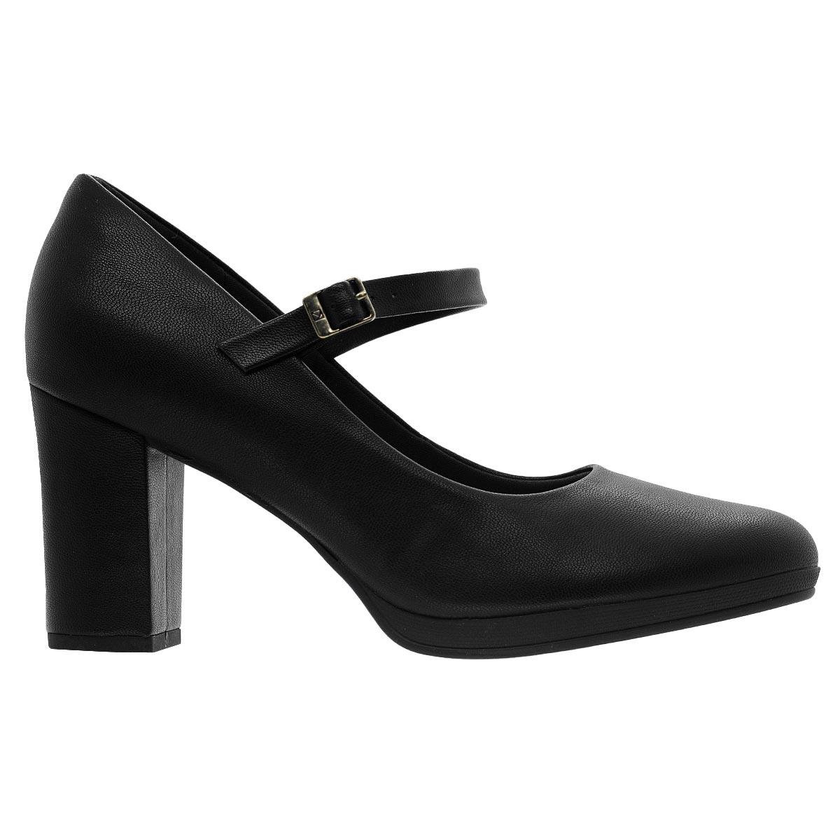 Sapato Salto Alto Feminino Piccadilly 130211 Preto Preto 1
