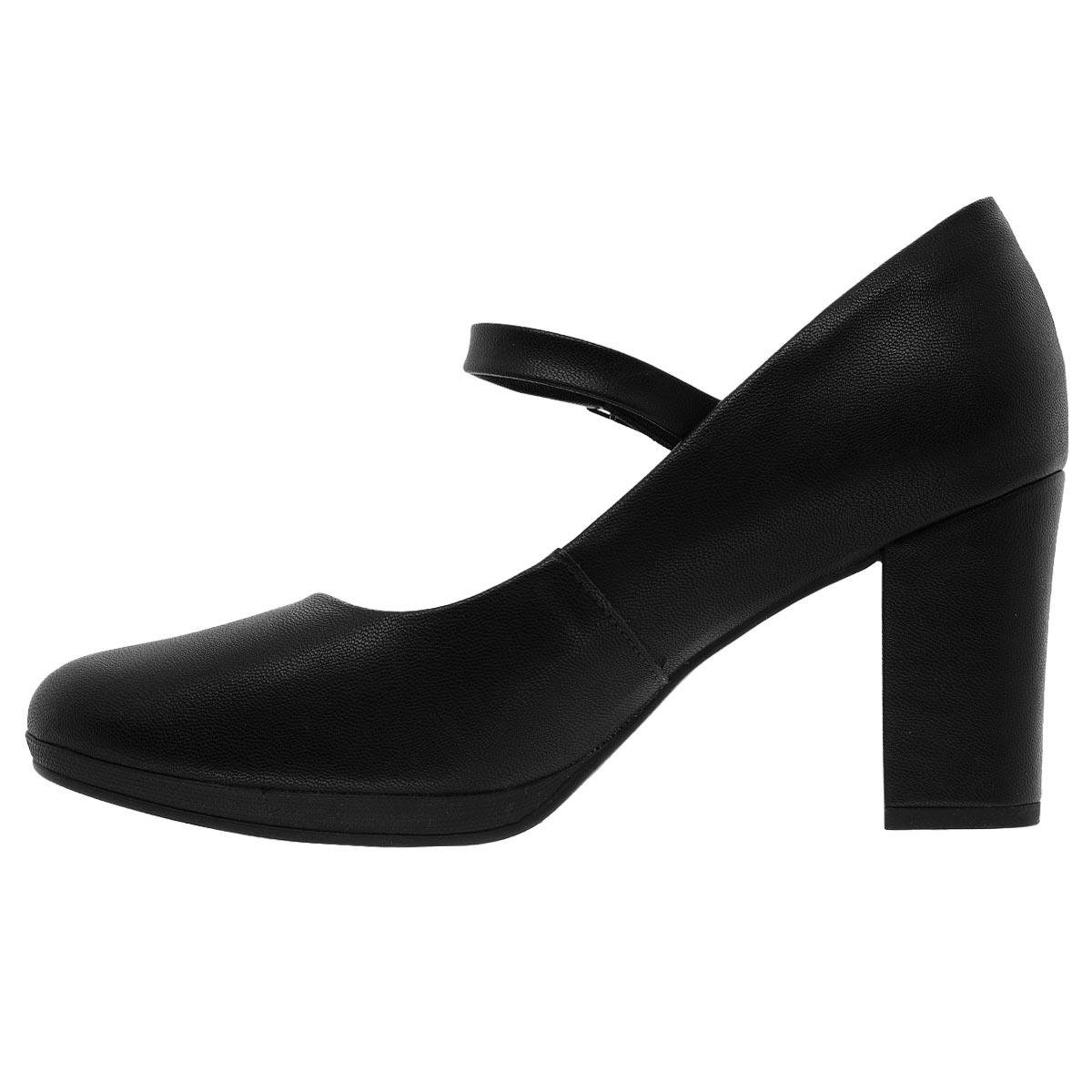 Sapato Salto Alto Feminino Piccadilly 130211 Preto Preto 2