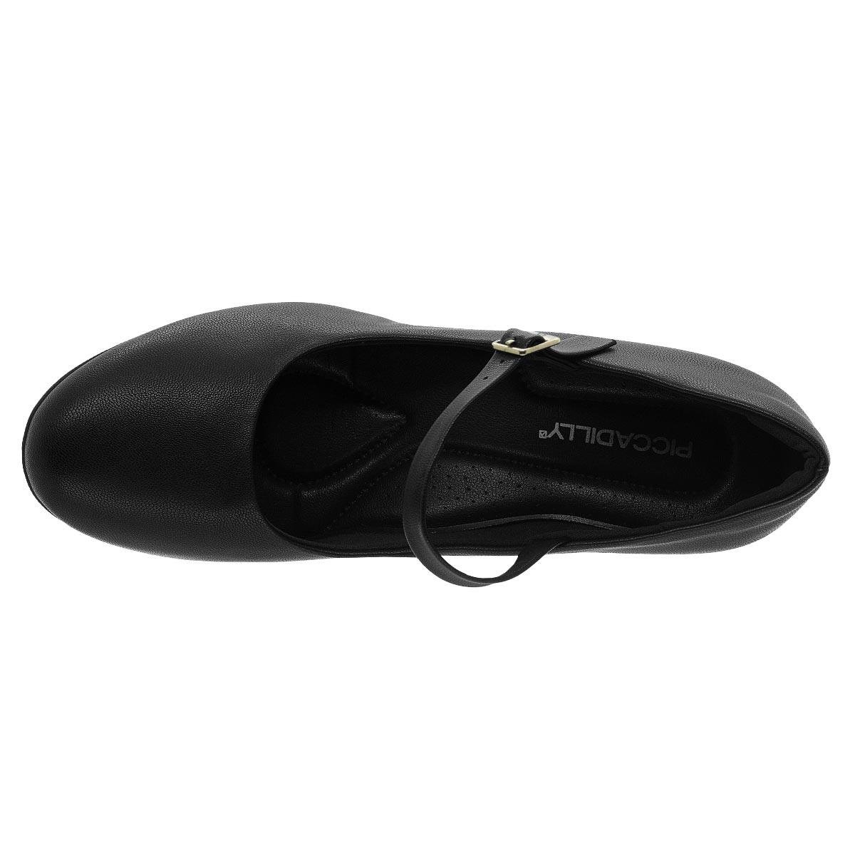Sapato Salto Alto Feminino Piccadilly 130211 Preto Preto 3