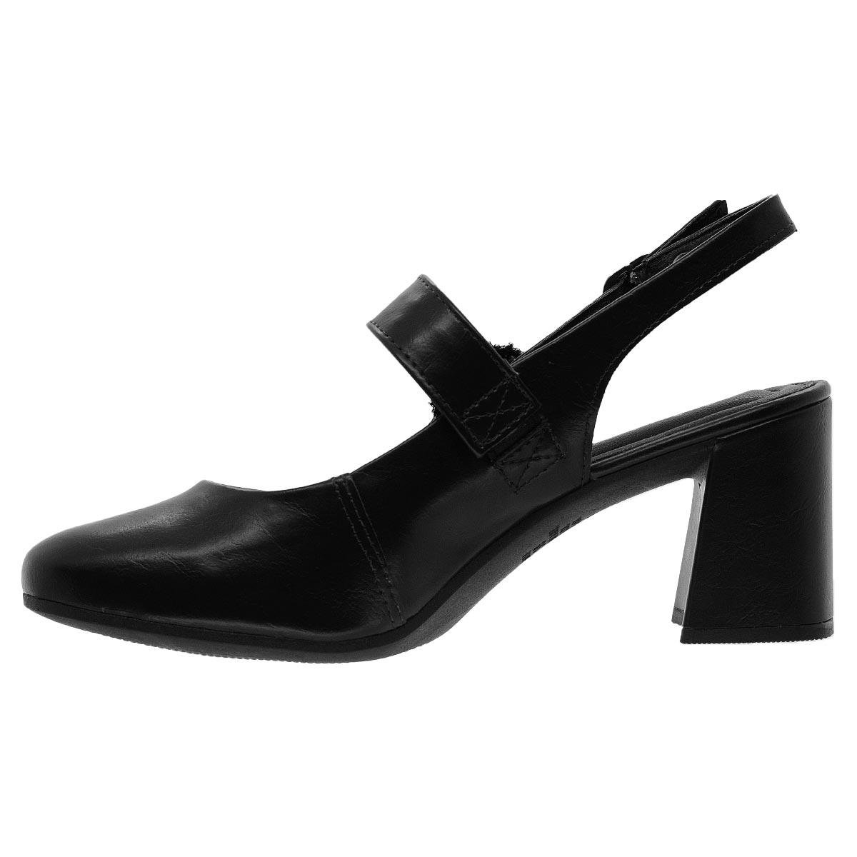 Sapato Slickback Feminino Dakota DO283 Preto Preto 2