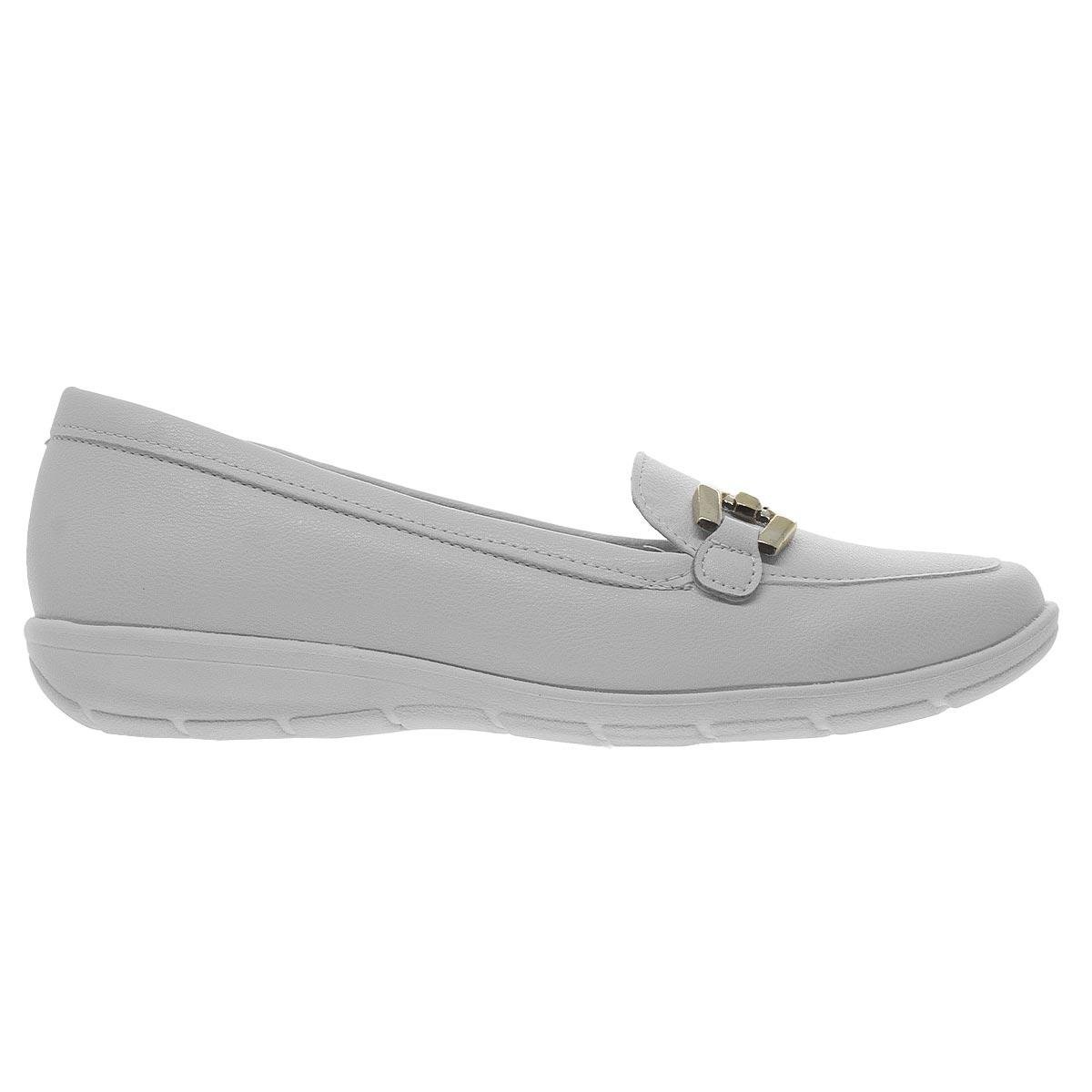 Mocassim Feminino Joanete Modare Ultraconforto 7393.103 Offwhite