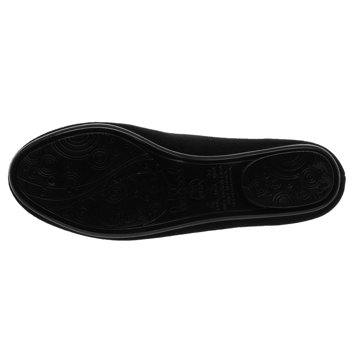 Sapatilha Feminina Moleca 5094.1602 Preto Preto 4