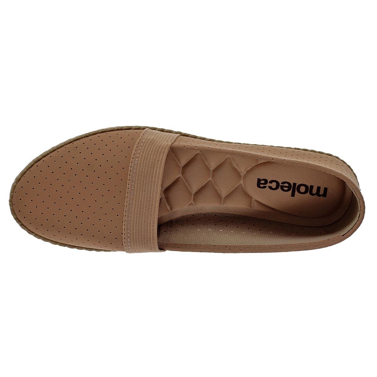 Sapatilha Alpargata Feminina Moleca 5287.203 Nude Nude 3