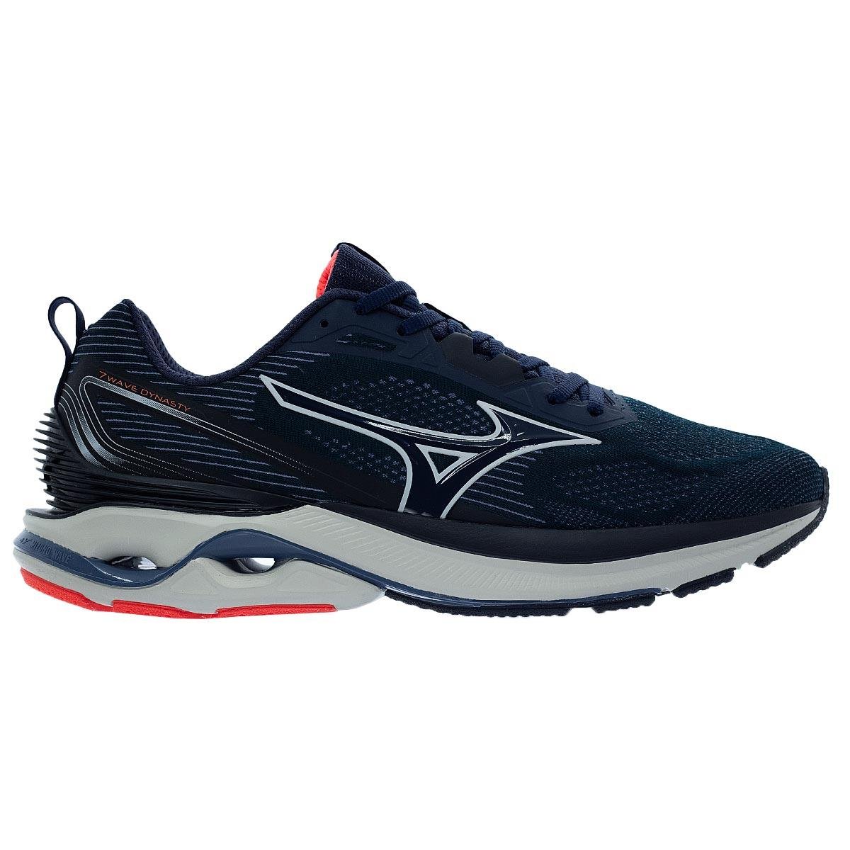 Tênis Esportivo Masculino Mizuno Wave Dynasty 7 Marinho