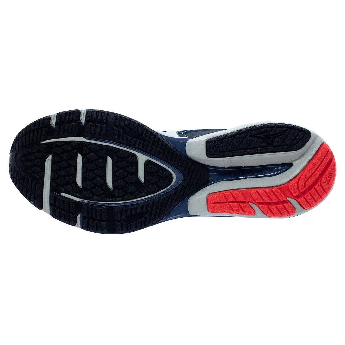 Tênis Esportivo Masculino Mizuno Wave Dynasty 7 Marinho Marinho 4