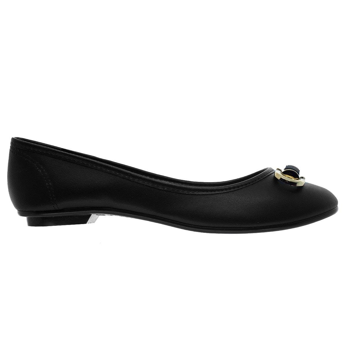 Sapatilha Feminina Moleca 5027.1467 Preto