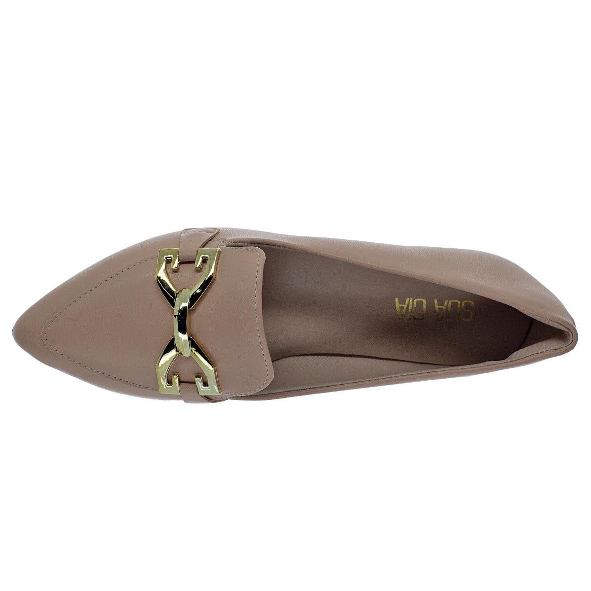 Sapatilha Feminina Sua Cia 8302 Nude Nude 3