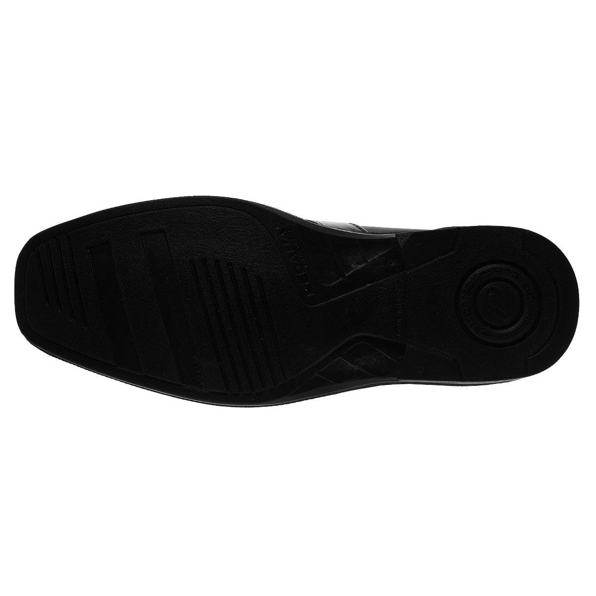 Sapato Social Masculino Pegada 124777 Preto Preto 4