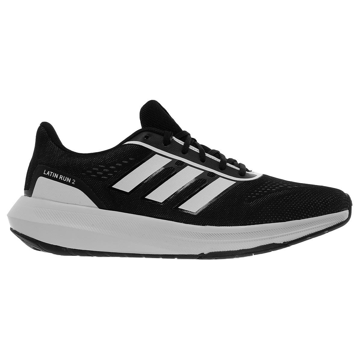 Tênis Esportivo Masculino Corrida Adidas Latin Run M JJ6281 Preto Preto - Main Image