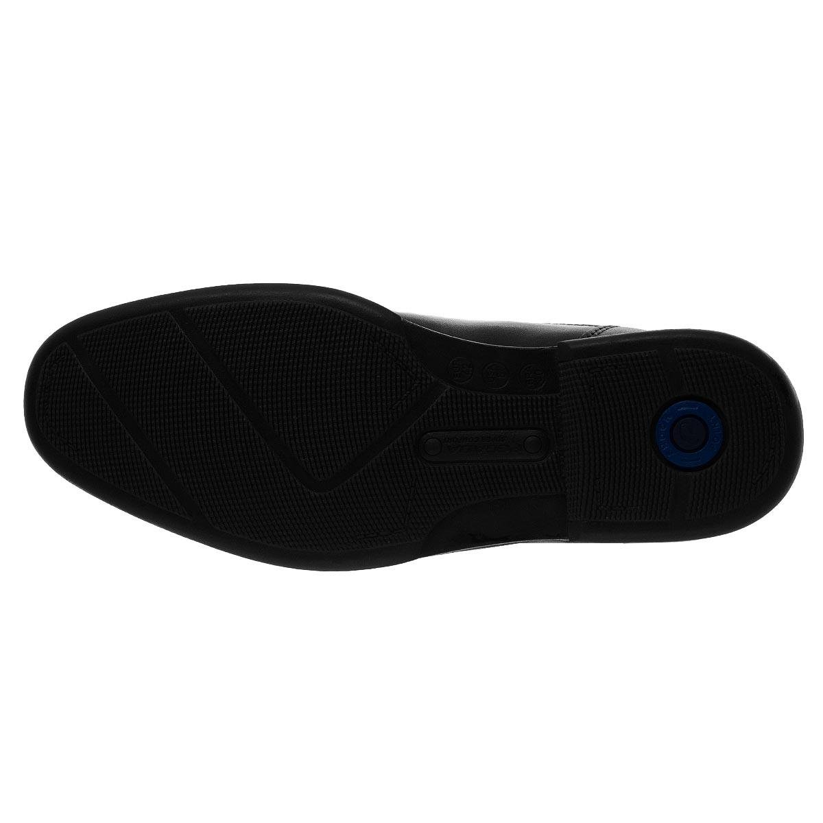 Sapato Social Masculino Pegada 123463 Preto Preto 4