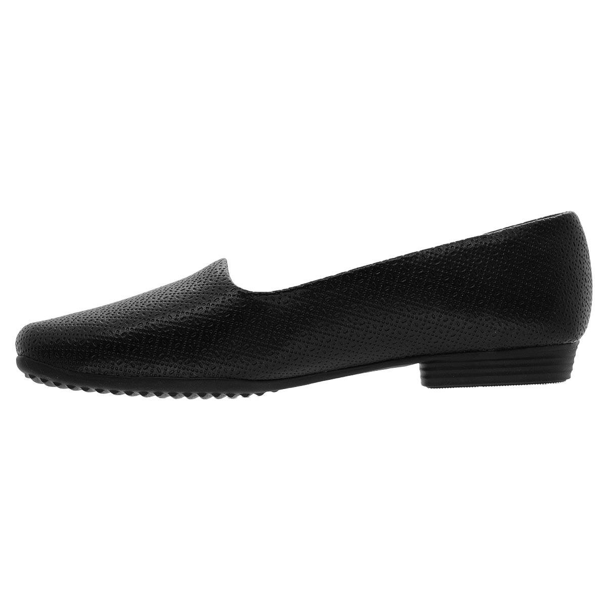 Sapatilha Feminina Piccadilly 250132 Preto Preto 2