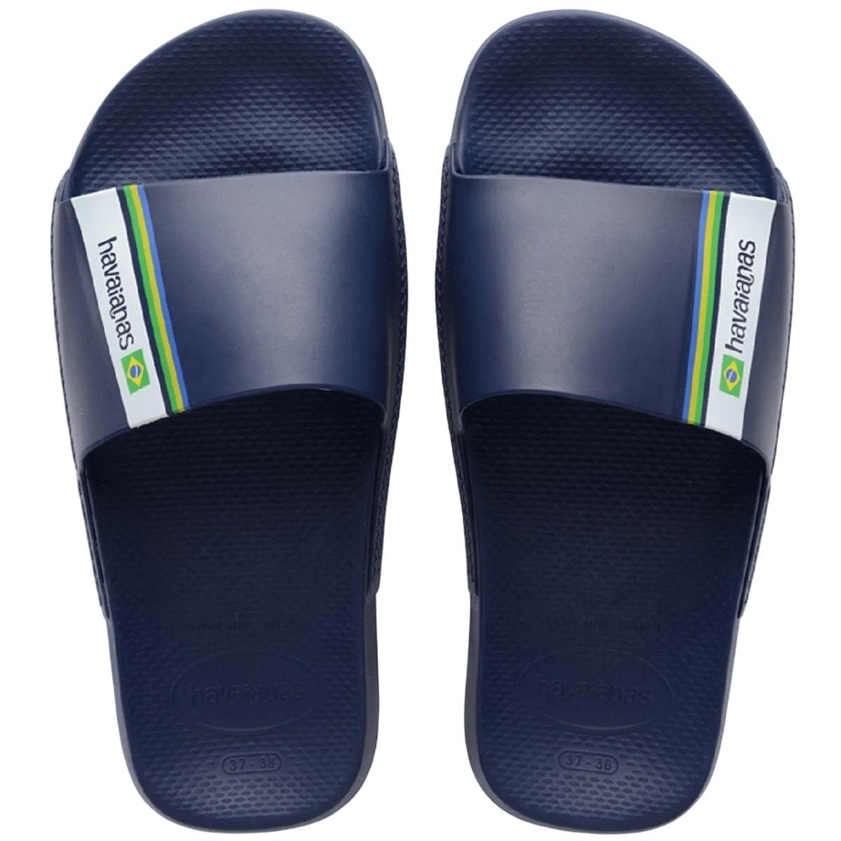 Chinelo Havaianas Masculino Slide Clas Marinho Marinho 1