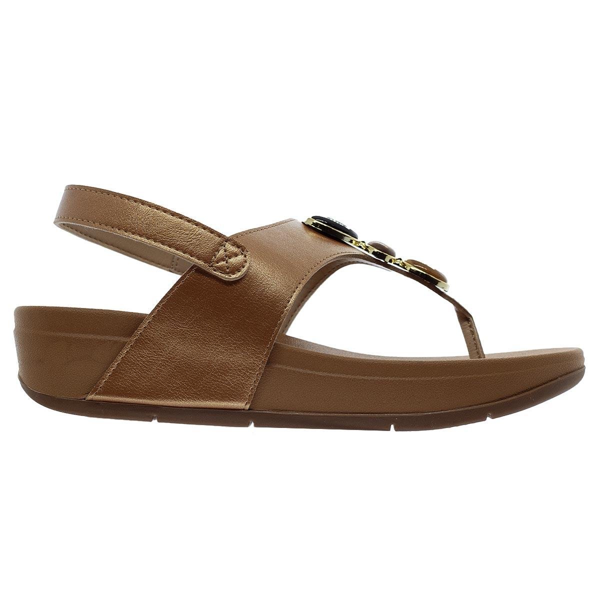 Sandália Flatform Feminina Modare 7207.102  Bronze